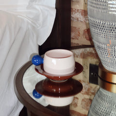 BUBBLE (BLUE, Mug & Plate Set)