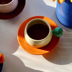 BUBBLE (GREEN, Mug & Plate Set)