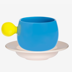 BUBBLE (YELLOW, Mug & Plate Set)